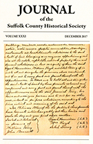 Journal of the Suffolk County Historical Society from 2017